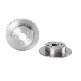 Par Discos Solidos Traseros BREMBO Compatible con Nissan Sentra 1.8L L4 2013-2019