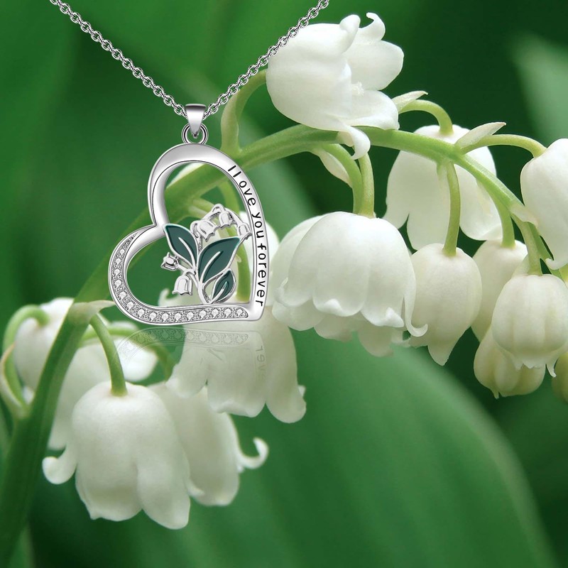 FEELMEM May Lily Of The Valley Flower Gift Love You