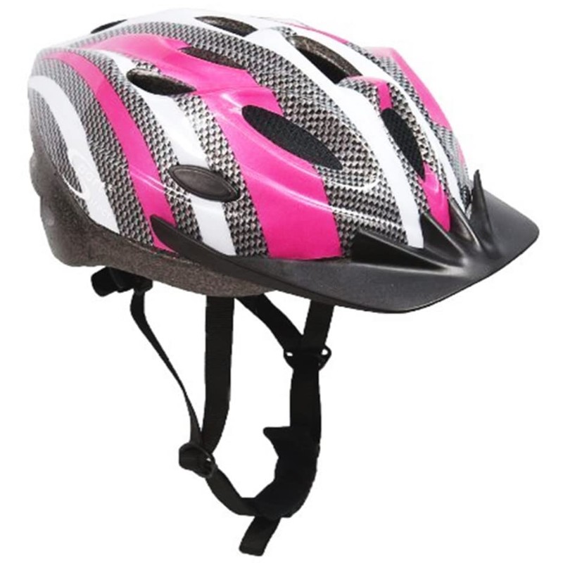 Sport Direct™ 18 Vent E-Bike/Bike Helmet 55-58cm Pink/White/Graphite *FREE 3