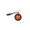 Automotive Fishbone Amber LED's 3/4 Inch Pair