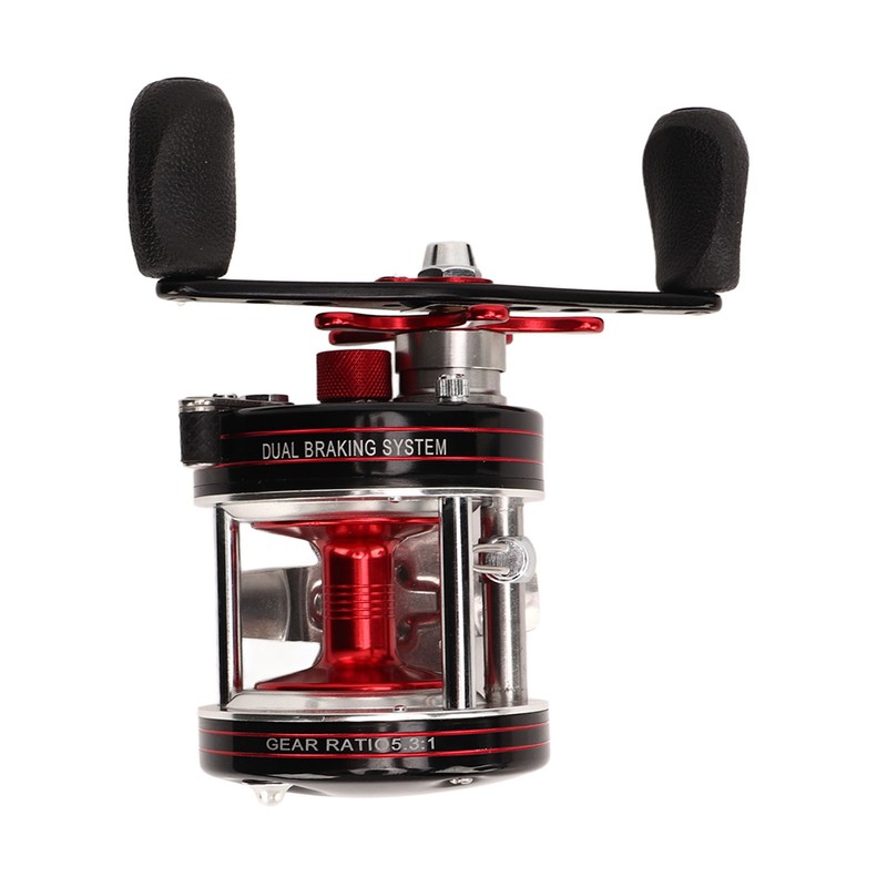 Baitcasting Fishing Reel Metal Baitcasting Reel All Metal Drum Transverse