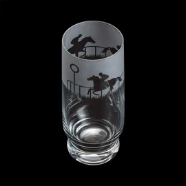 Dartington Crystal TU3407/6/HORSERACING Aspect Highball Horse Racing, 160 mm (H) 38 CL