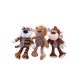 Plushland Adorably Plush Stuffed Animal Toy – Wearing Tie with Message On I Love DAD, Plush Animal Figure Toys for Kids and Superb Gift for on Father’s Day (I Love Dad Lion)