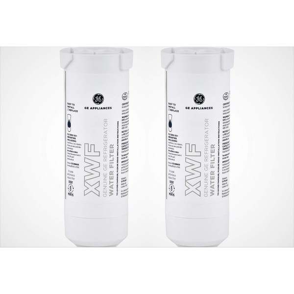 GE XWF Refrigerator Water Filter (2-Pack)
