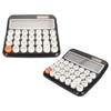 12 Digit Calculator Round Button LCD Display Calculator Detachable Auto