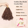 8 Inch Goddess Box Braids Crochet Hair for Black Women