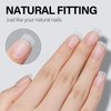 AILLSA Square Nails Tips - 450 Pcs Upgraded Matte Soft