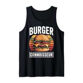 Burger Connoisseur Juicy Cheese Delight Tank Top