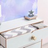 Goo-Ki 6 Pack Cabinet Knobs with Backplate Champagne Bronze Drawer