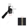 Zip Slider Replacement, Pack of 15 Fix Zip Pulls, Removable