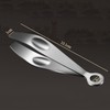 This multi-functional 304 stainless steel kitchen utility tweezer is a