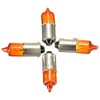 Alamor 4Pcs 12V 23W Motorcycle Turn Singal Indicator Bulb Ba9S