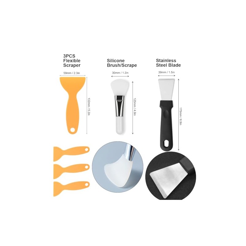 Kit Accesorios Impresora Resina Incluye Almohadilla Silicona Limpieza Embudo Acero
