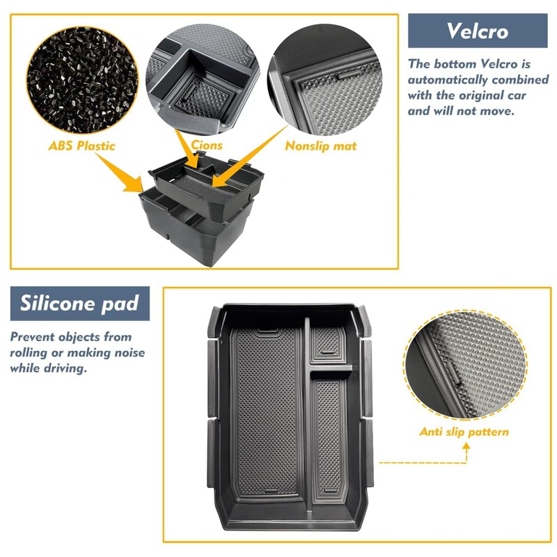 2026 Outback Center Console Organizer Tray 【Double Layer 】 for