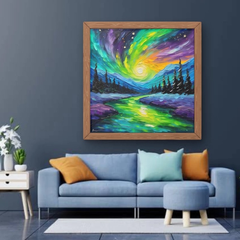 Enchanting Aurora Wall Art