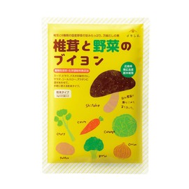 Shiitake Mushrooms and Vegetable Bouillon, 0.2 oz (4 g) x 20 Packets