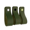 Brute Strength - Leather Handles for Furniture - Olive Green