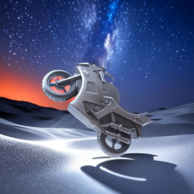 WooTeck 128GB Strong Metal Motorcycle USB Flash Drive Memory Stick