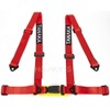 Tanaka 2X TANAKA UNIVERSAL RED 4 POINT BUCKLE RACING SEAT
