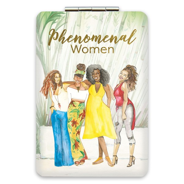 African American Expressions - Phenomenal Women 2 Compact Mirror -