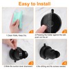 sourcing map 2pcs Shower Head Holder, Suction Cup Shower Head