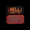 2 Pcs Funny Hook and Loop Patch - Hell Admit