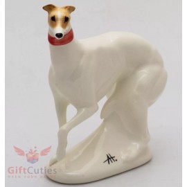 Porcelain Figurine of the Italian Greyhound dog