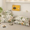 ECOCOTT 100% Cotton Pillowcases Standard Size, Floral Print Pattern Pillow