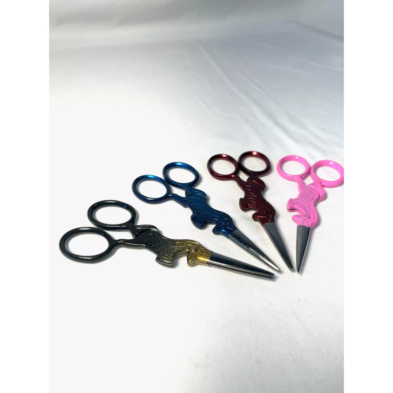 tamsco Unicorn Needlepoint Scissors