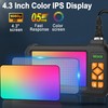 Endoscope Camera with Light, IP67 Waterproof Sewer Camera, 4.3" IPS