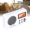 GeKLok AM FM Radio, Shower Radio, Portable Mini Stereo Radio
