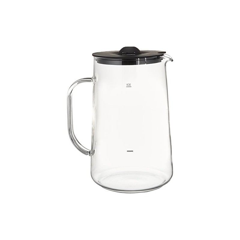 Capresso 6624 Ice Tea Glass Pitcher, 80 oz. (2.5 Qt.)
