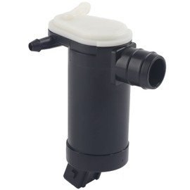 Qiilu Bomba de lavado de parabrisas, 93BB ‑ 17K624 ‑ BA 87AB17K624AC Bomba de lavado de parabrisas apta para Cougar/Ecosport/Escort
