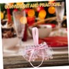 Zerodeko 12pcs Decorative Lace Flower Girl Baskets Elegant Wedding Favor