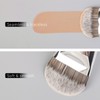 ENZO KEN Flat Foundation Brush, Oversized, Large Double-Sided Liquid Foundation