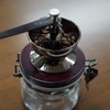 Hario Ceramic Canister Coffee Grinder, Wood