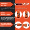 K Tool International XD52848 15.5-Inch Adjustable LED Work Light, Orange/Black,
