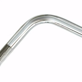 Unbranded 750mm x 330mm Cruiser Bike Handlebar - Silver