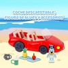 Bluey - Convertible Blue Dog Vehicle, Funny Convertible Car for