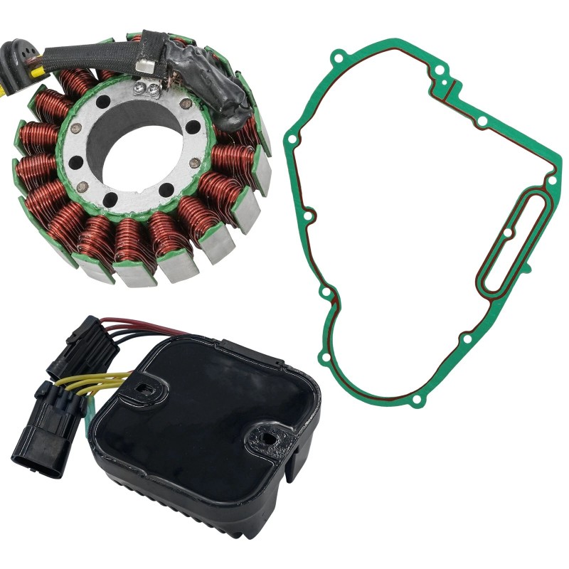 For Polaris Stator Regulator Rectifier W/Gasket for Polaris Ranger Crew