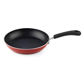Cook N Home 2612 Nonstick Saute Fry Pan Set, 8, 9.5, and 11-Inch, Marble Red