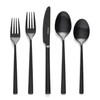 over&back 20pc Modern Flatware Cutlery Set - Comes with 4