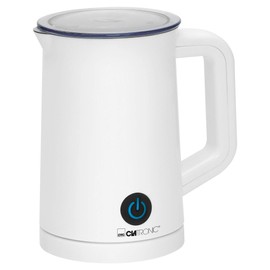 Clatronic® Milchaufschäumer | Milchschaum | 3 Funktionen | Behälter antihaftbeschichtet (ca. 550 ml) | Milchschaummenge ca. 300 ml | Automatische Abschaltung | Deckel abnehmbar | MS 3693