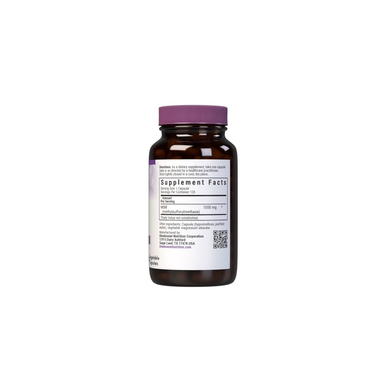 BlueBonnet MSM Supplement, 120 Count