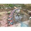 narunaru Gardening Mold, Brick Shape, Concrete, Cobblestone, Walkway, Cement