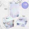 DIZLAS Acrylic Block Display Stand, Acrylic Cube, Display Stand, Transparent,
