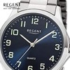 Regent Herren Analog Quarz Uhr mit Edelstahl Armband 11150619