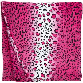Super-Soft & Plush Quilted Blanket | Soft and Silky with Cute & Pretty Wildlife Print | All Season Warmth | Indoor & Outdoor Use | Durable Machine Washable | Attractive Pink White Color | King Size