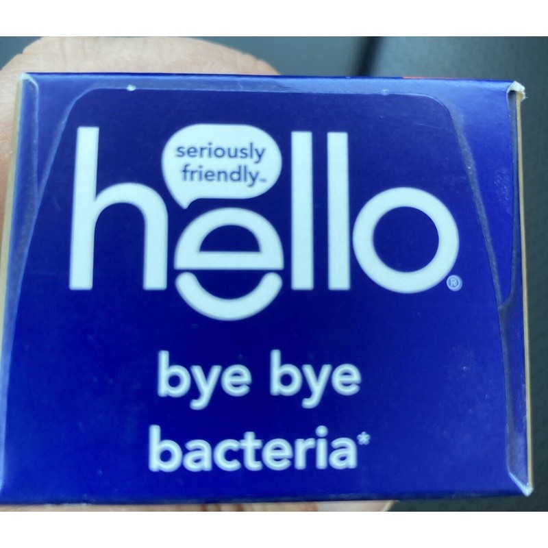 HELLO Bye Bye Bacteria AB Fluoride Herbal Mint Tea Tree