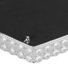 Crystal Tray Mirror Hex Shaped Multifunctional Dessert Pastry Fruit Storage